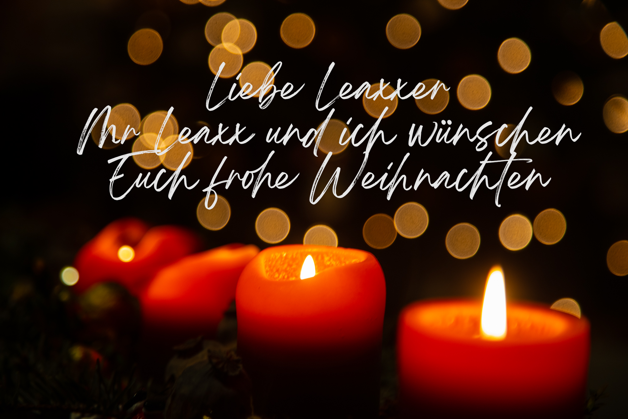 Frohe Weihnachten